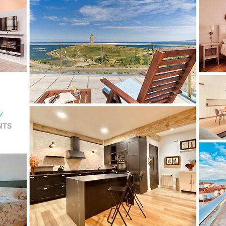 San Amaro Beach Duplex А-Корунья Екстер'єр фото